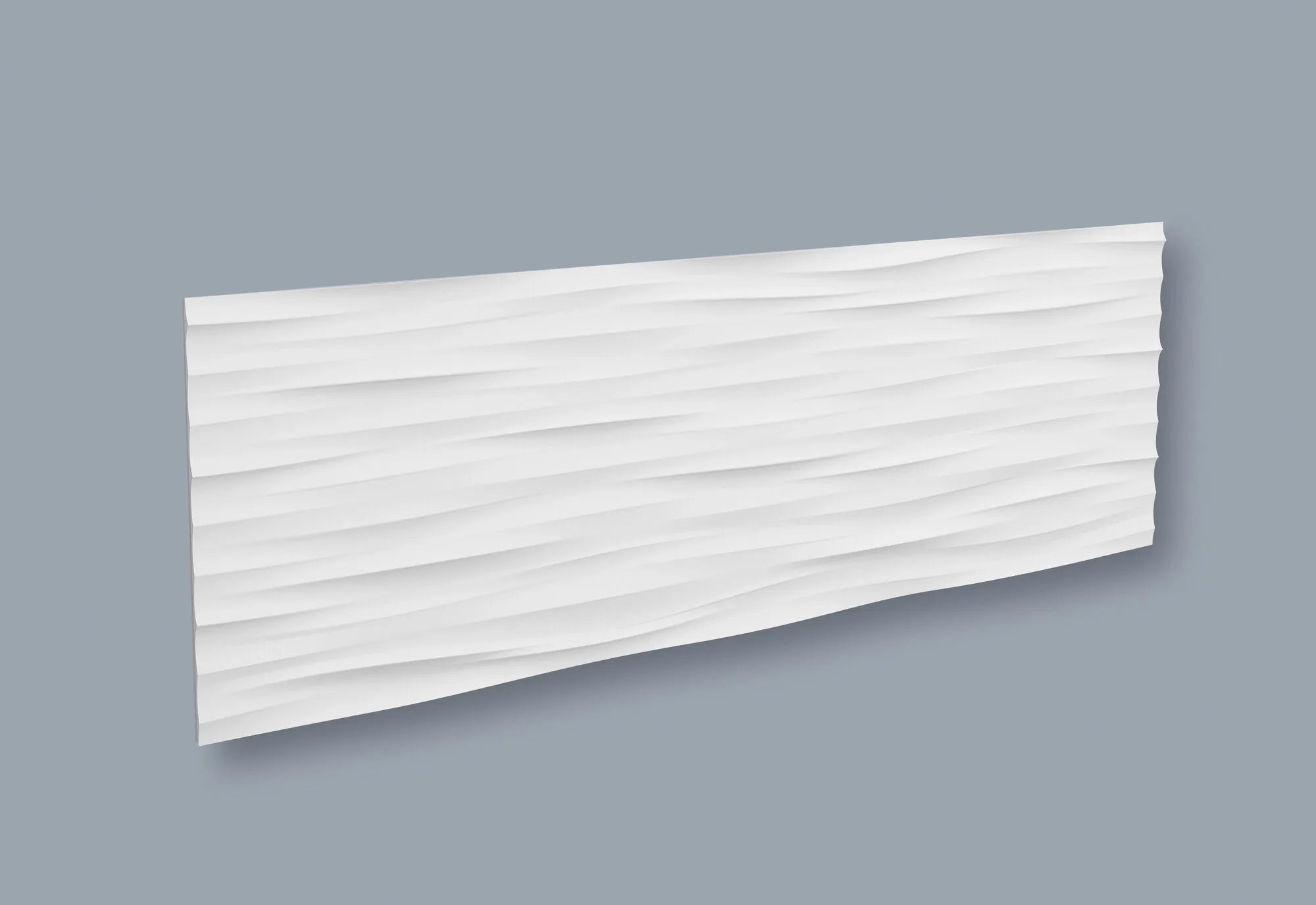 Close up of Wave 3d wall panel